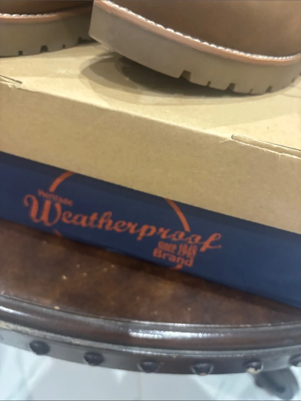 Weatherproof Tan Brown Chukka Lace-Up Boots